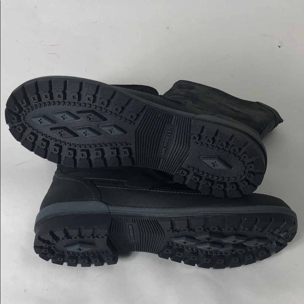 Merrell Boots Emery Buckle Booties Black New - Picture 5 of 8